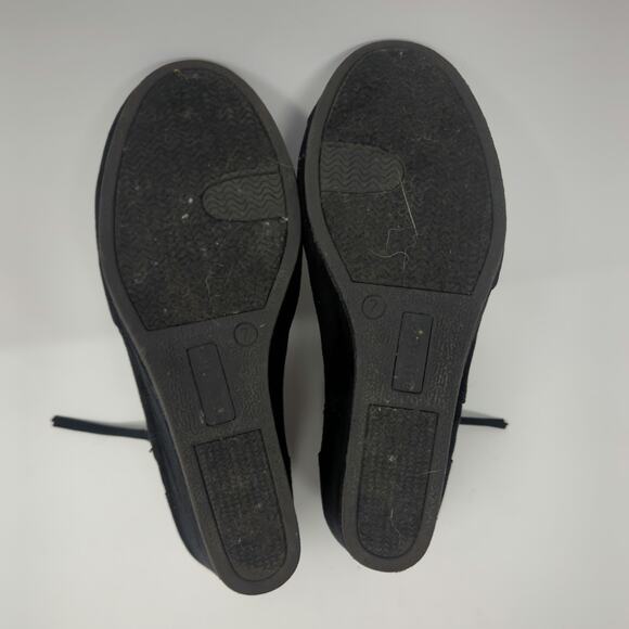 Attention Emmy Black Booties Wedges Booties Womens Size 7 - Picture 7 of 8